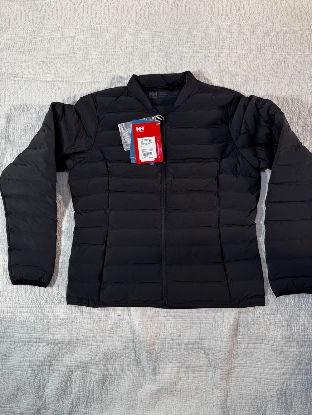 Helly Hansen Women's Mono Material Insolator Black Jacket, size L